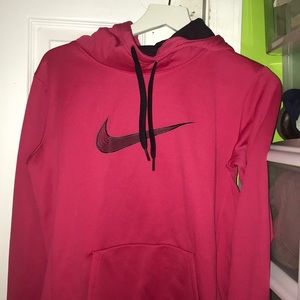 Pink Nike sports sweatshirt